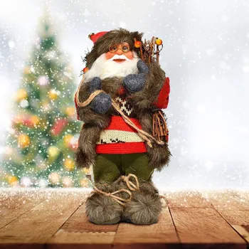 Плюшен Кукла На Дядо Коледа, Коледни Креативы Декорация На Дома, Коледна Украса Божието Народение Нова Година 2022 Подарък Adornos De Навидад