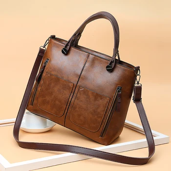 YABEISHINI Нова Марка на Реколтата, дамски чанти Дизайнерски дамски чанти на рамо Известната чанта с двоен джоб с Голям Капацитет Ежедневни чанти
