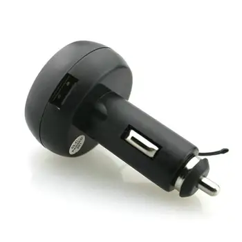 3 В 1 Цифров LED Авто Волтметър Термометър Авто Кола USB Зарядно Устройство за 12/24