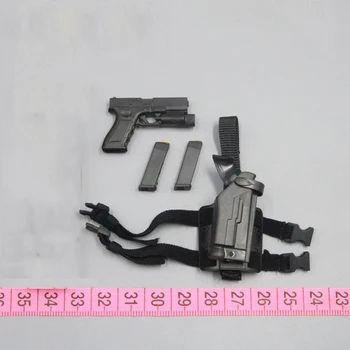 За продажба 1/6 M33 M003 Полицията на Хонг конг Летище УДРЯМ Пистолет вземе подножието на Кутията PVC Модел Не може да бъде Уволнен Костюм Нормален 12-инчов Корпус Съберете