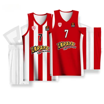 Баскетболни потници за мъже, Спортни дрехи Пълна сублимация на Потребителско Име Печат на лого, Униформи на бързо съхнещи Спортни Мъжки Костюми
