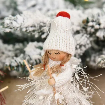 Прежди Ски Кукла Коледна Декорация На Дома, Украса На Коледната Елха Коледна Украса 2022 Нова Година Коледна Украса