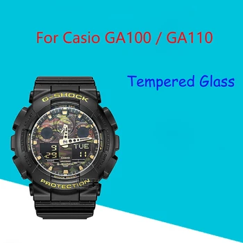 2.5 D 9H Защитно Фолио за екрана Casio GA-100 GA-110 Защитно Закалено Стъкло за Casio ga100 ga110 Аксесоари за умен часа