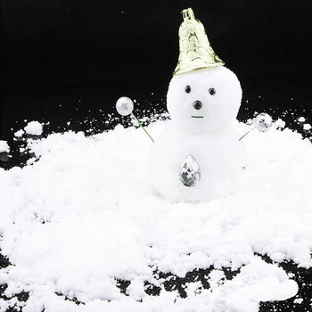 Фалшиви Магически Миг Сняг Изкуствен Сняг Фестивал На Празнични Украси За Коледната Сватба Изкуствени Снежинки Нетоксичен