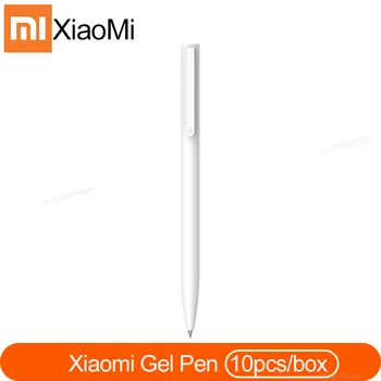 Оригиналната Гел писалка Xiaomi с выпрессованным сърцевина MiKuni Япония Зареждане на Мастило 0,5 мм Черна Химикалка за писане и за Подписване на училището Офис у Дома