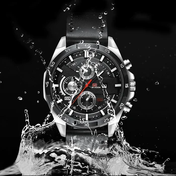 VAVA VOOM Най-добрата марка на Луксозни Издут циферблат Кварцов часовник Мъжки Спортни часовници Военни Армейските мъжки ръчен часовник Часовник relogio masculino