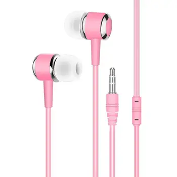 3.5 мм Слушалки Висококачествени стерео слушалки Вградени Слушалки за Управление на Жични Слушалки Универсални За Samsung, Huawei, Xiaomi TSLM1
