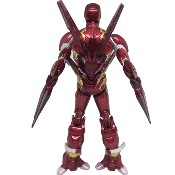 Marvel Отмъстителите Железния Човек Фигурка Супергерой Железният Човек Mk-50 Модел Варфрейма Кукла Играчка за Мъже Детски Подарък