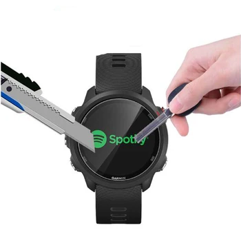Ултра Прозрачно Защитно Фолио за smart-часовници, изработени от Закалено Стъкло За Garmin Forerunner 945 Защитно покритие на Екрана на Дисплея часа