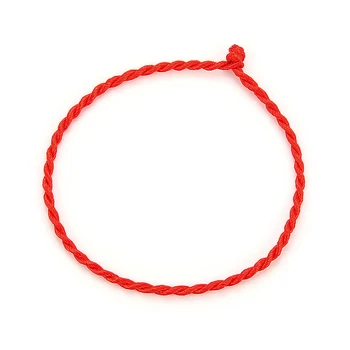 2 мм Червено Въже Ракита, Червена Линия Късмет / Въже / Въженият Гривна Женски Мъжки Подарък за Защита на Жени, Мъжки Подарък