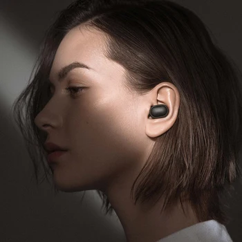 За Xiaomi Redmi Airdots Слушалки Оригинални Mi Tws Безжични Слушалки Bluetooth Ai Управление На Детска Слушалки С Микрофон Намаляване На Шума