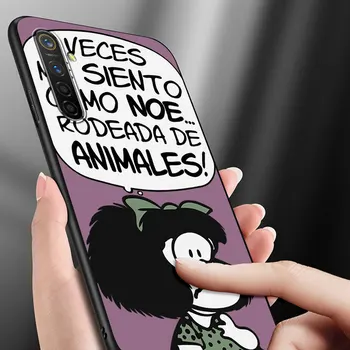 Mafalda Гореща Разпродажба на Калъф за мобилен телефон, за да Realme 6 7 8 C3 C21 XT 5 X7 X50 Pro 5 Г C11 7i C15 С20 C20A C21Y GT Master Калъф на Корпуса