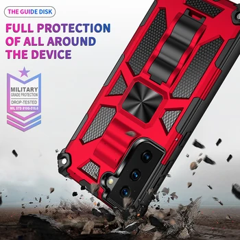 Военен устойчив на удари калъф за Samsung Galaxy S20 FE S30 S10 Plus Ultra Note 20 Ultra M51 A51 A71 A50 A21S Защитно покритие на Корпуса