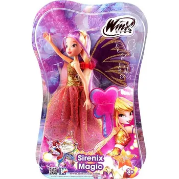 Кукла Winx Club Sirenix Magic Stella h: 26 см Бебешки Детски играчки За Момичета На Коледа и Рожден Ден