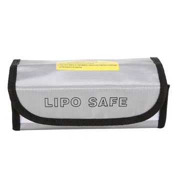 Огнеустойчиви Чанта за липо-батерия Липо Safe Guard зарядно устройство ще захранване на скоростната чанта Чанта чанта Огнеупорна Взрывозащищенная за радиоуправляемой модел на Безпилотен автомобил