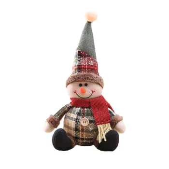 Навидад 2022 Нова Година, Дядо Коледа, Снежен човек Лосове Кукла на Декорация на Коледна Украса 2021 Коледна Украса за Дома Натал Ноел