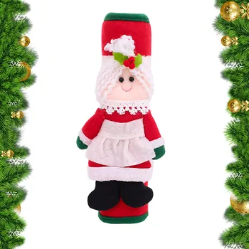 Коледен Хладилник Врата копчето на Кутията Кухненски Уреди Протектор за ръкавици САМ Висящи Коледна украса на домове и партита
