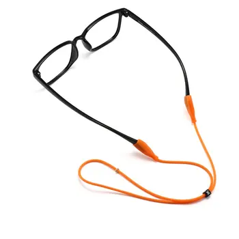 Най-новият 54 см Силикон Каишка За очила с Веригата Държач на Кабела на Шийката на Каишка за Очила за Четене Пазител