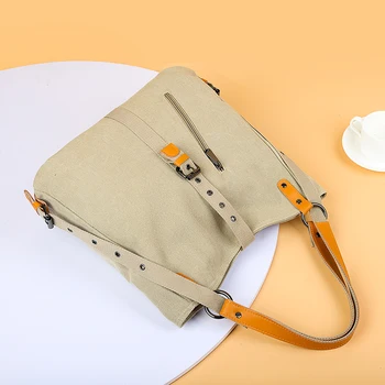 Луксозни Дизайнерски чанти, Дамски холщовые чанти Голям капацитет Чанта през рамо за жени 2021 Нова Чанта на рамото си Чанта Bolsa